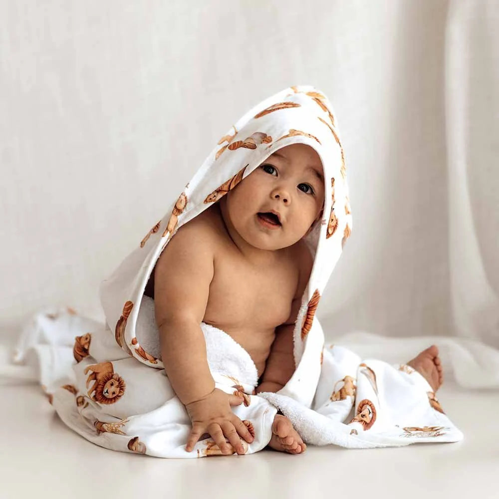 SNUGGLE ORGANIC HOODED TOWEL