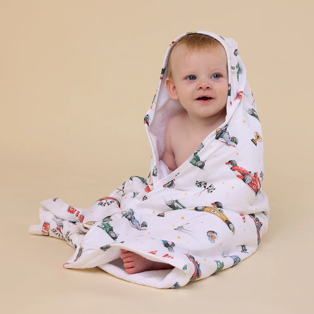 SNUGGLE ORGANIC HOODED TOWEL