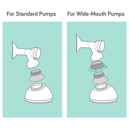 NANOBEBE BREASTPUMP ADAPTER SET