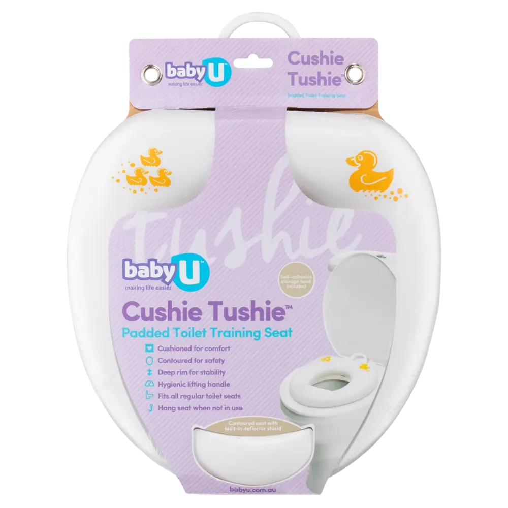 CUSHIE TUSHIE PADDED TOILET SEAT