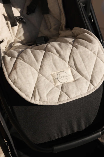 LINEN LABEL PRAM LINER