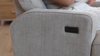 QUINN ELECTRIC RECLINER GLIDER CHAIR