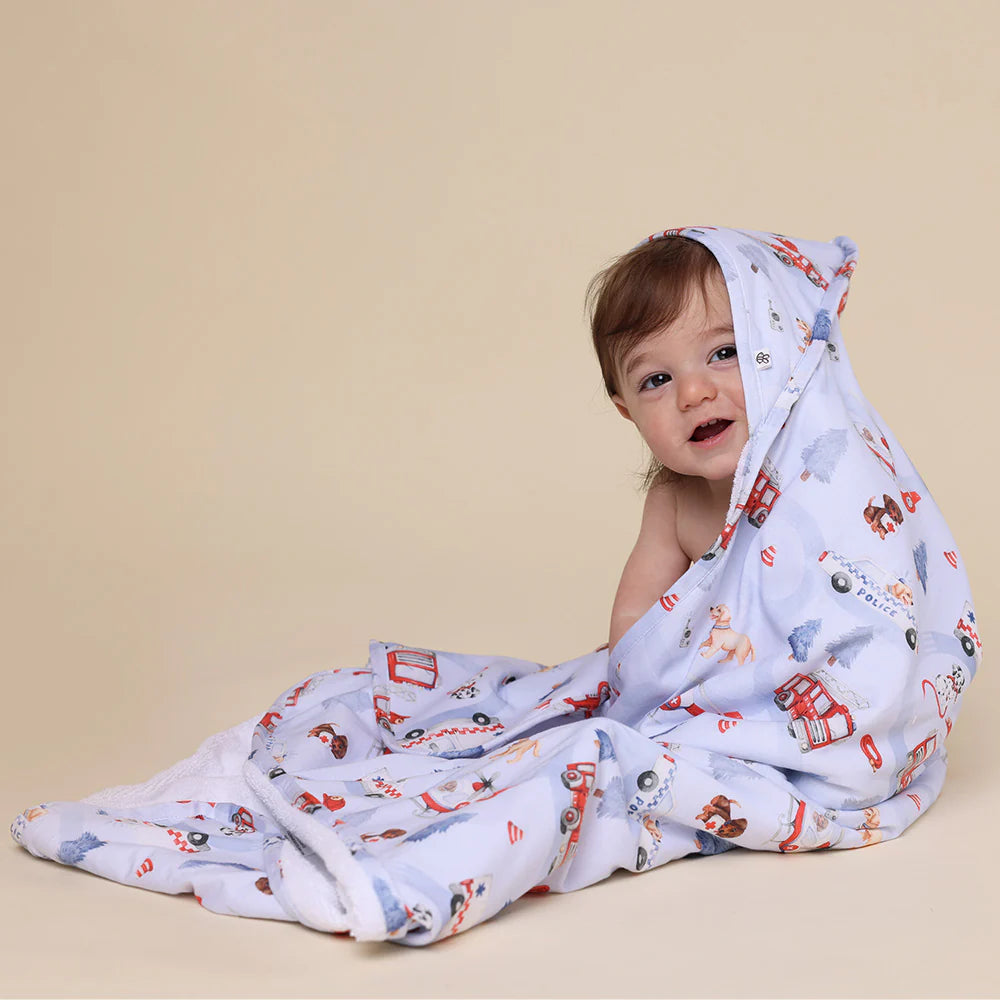 SNUGGLE ORGANIC HOODED TOWEL