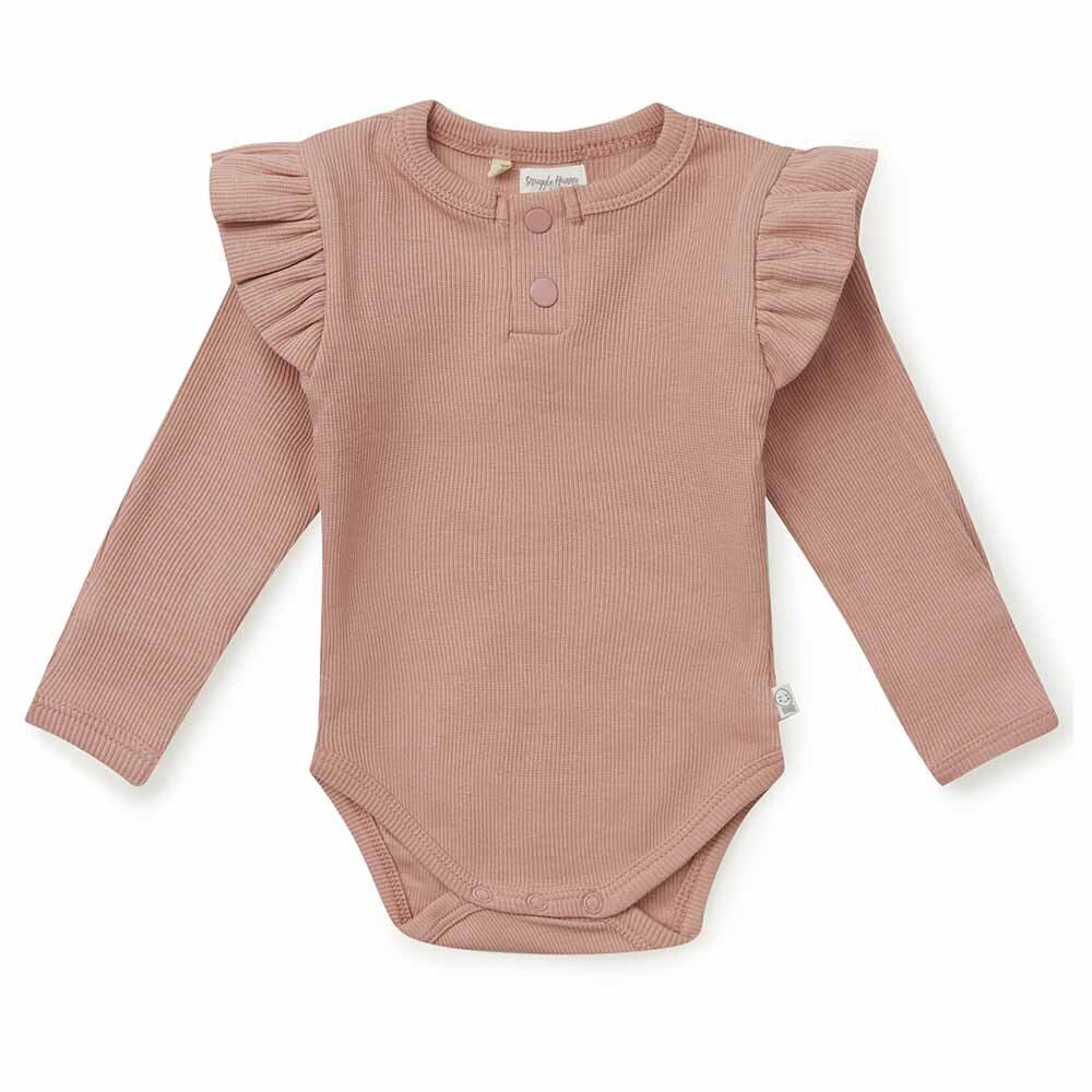 SNUGGLE RIBBED L/S BODYSUIT