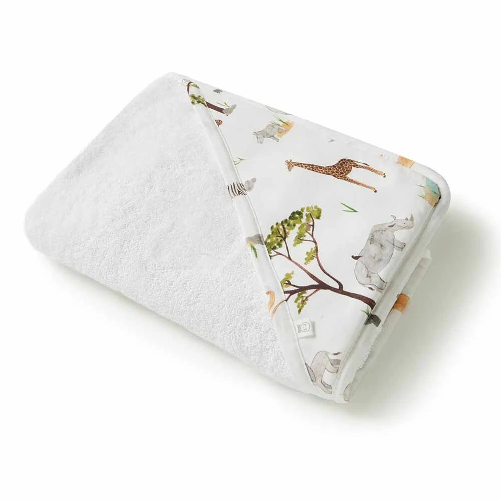 SNUGGLE ORGANIC HOODED TOWEL