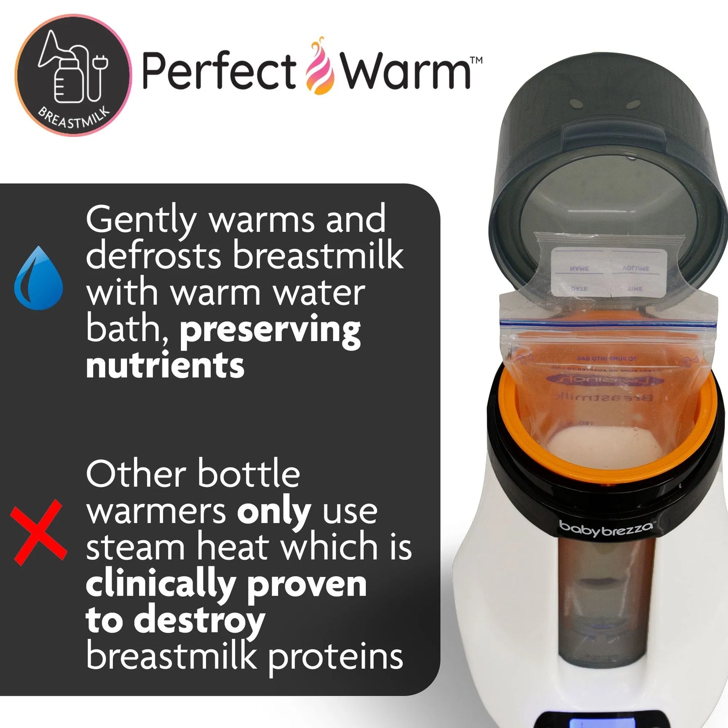 BREZZA SAFE & SMART BOTTLE WARMER