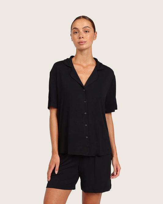 BOODY GOODNIGHT SHORT SLEEVE SLEEP SHIRT