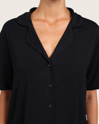 BOODY GOODNIGHT SHORT SLEEVE SLEEP SHIRT