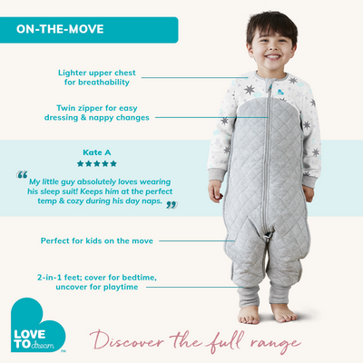 ORGANIC SLEEP SUIT 0.2 TOG