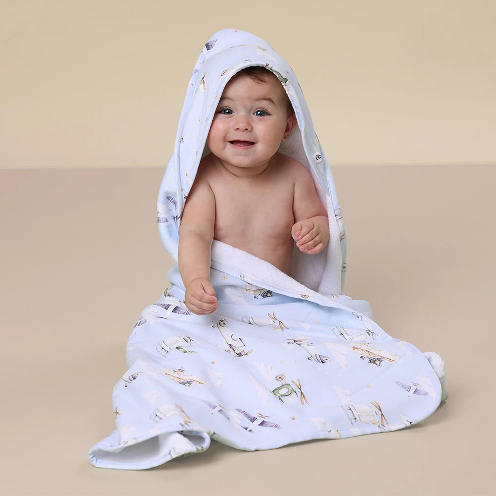 SNUGGLE ORGANIC HOODED TOWEL