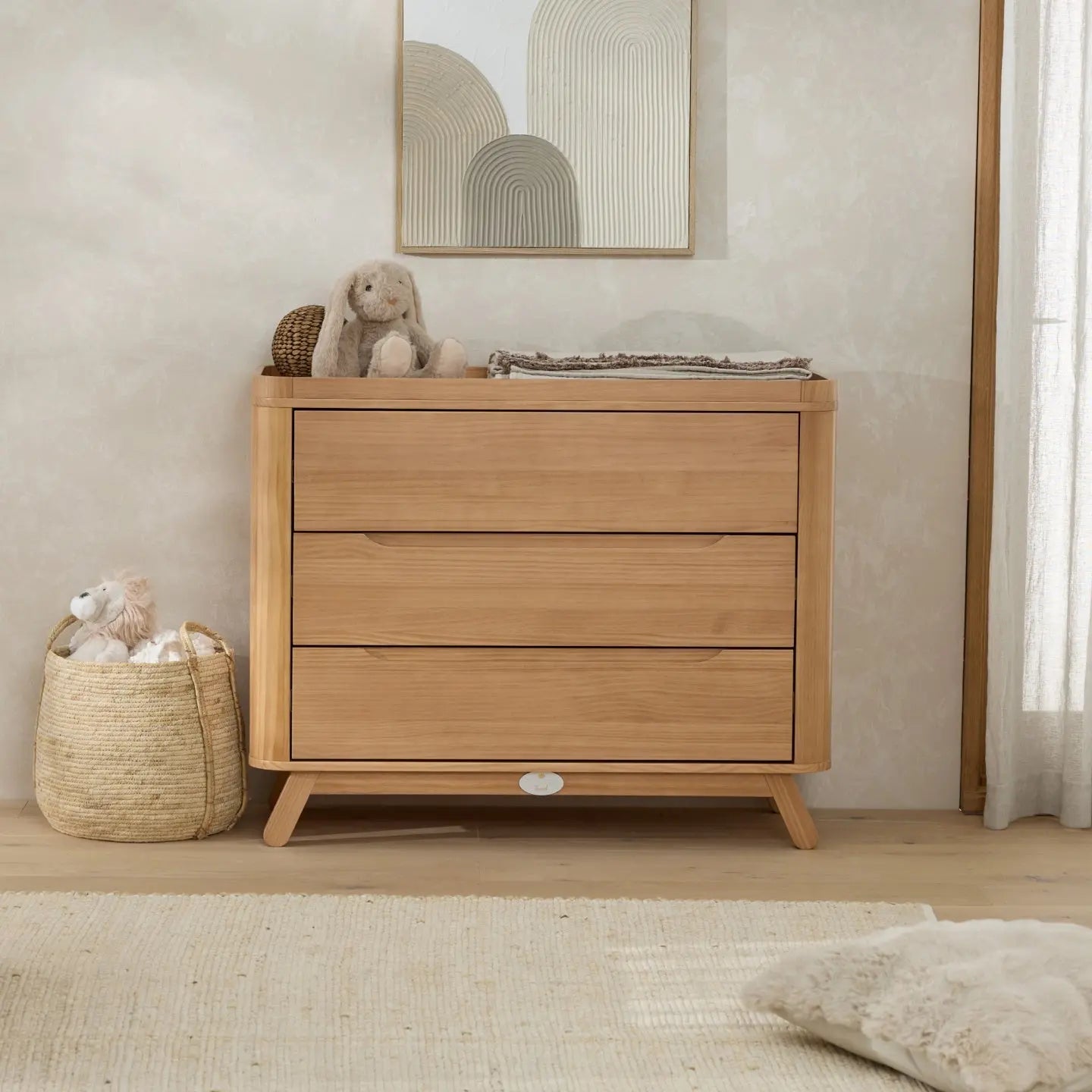 THEO SUSTAINABLE TIMBER CHEST & CHANGER