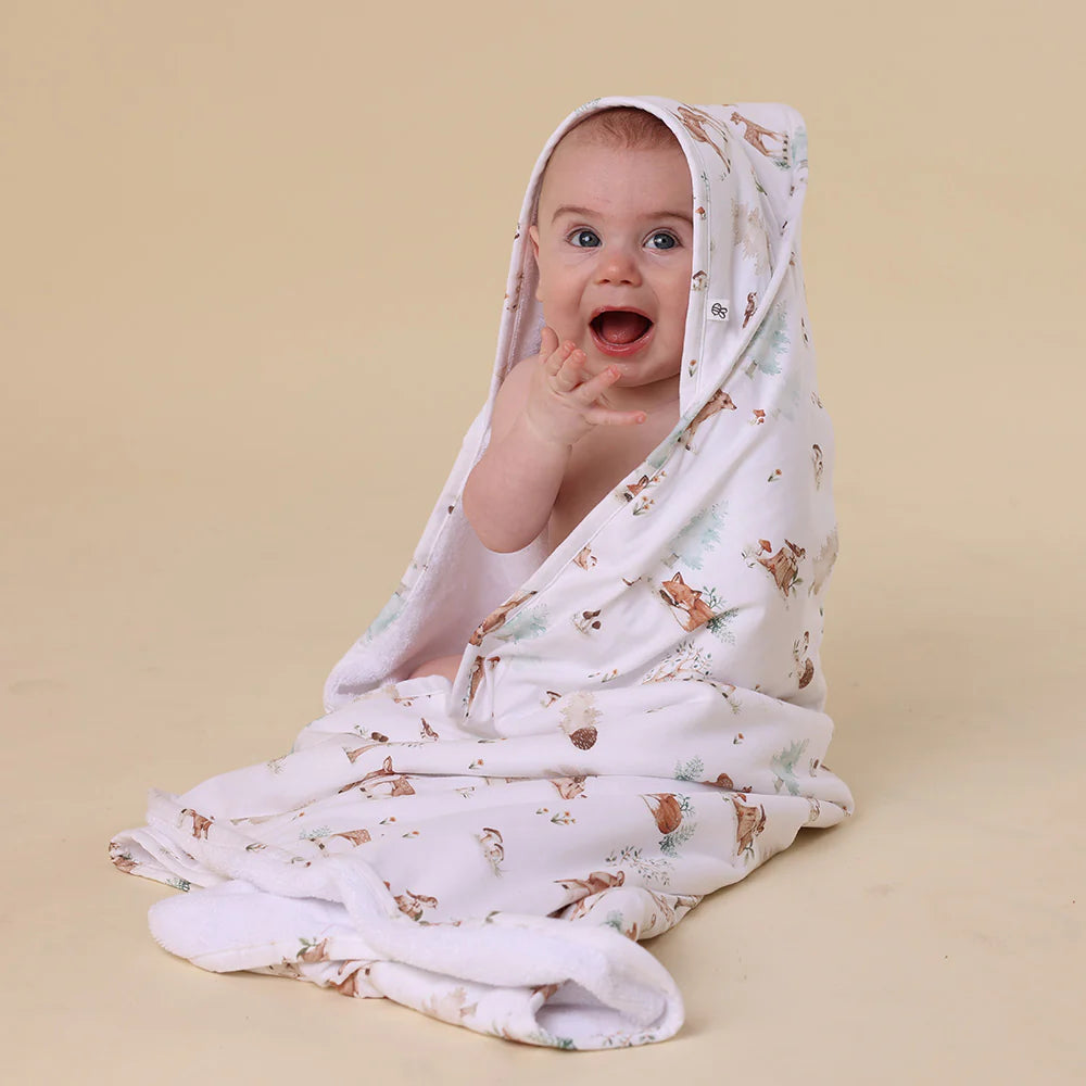 SNUGGLE ORGANIC HOODED TOWEL