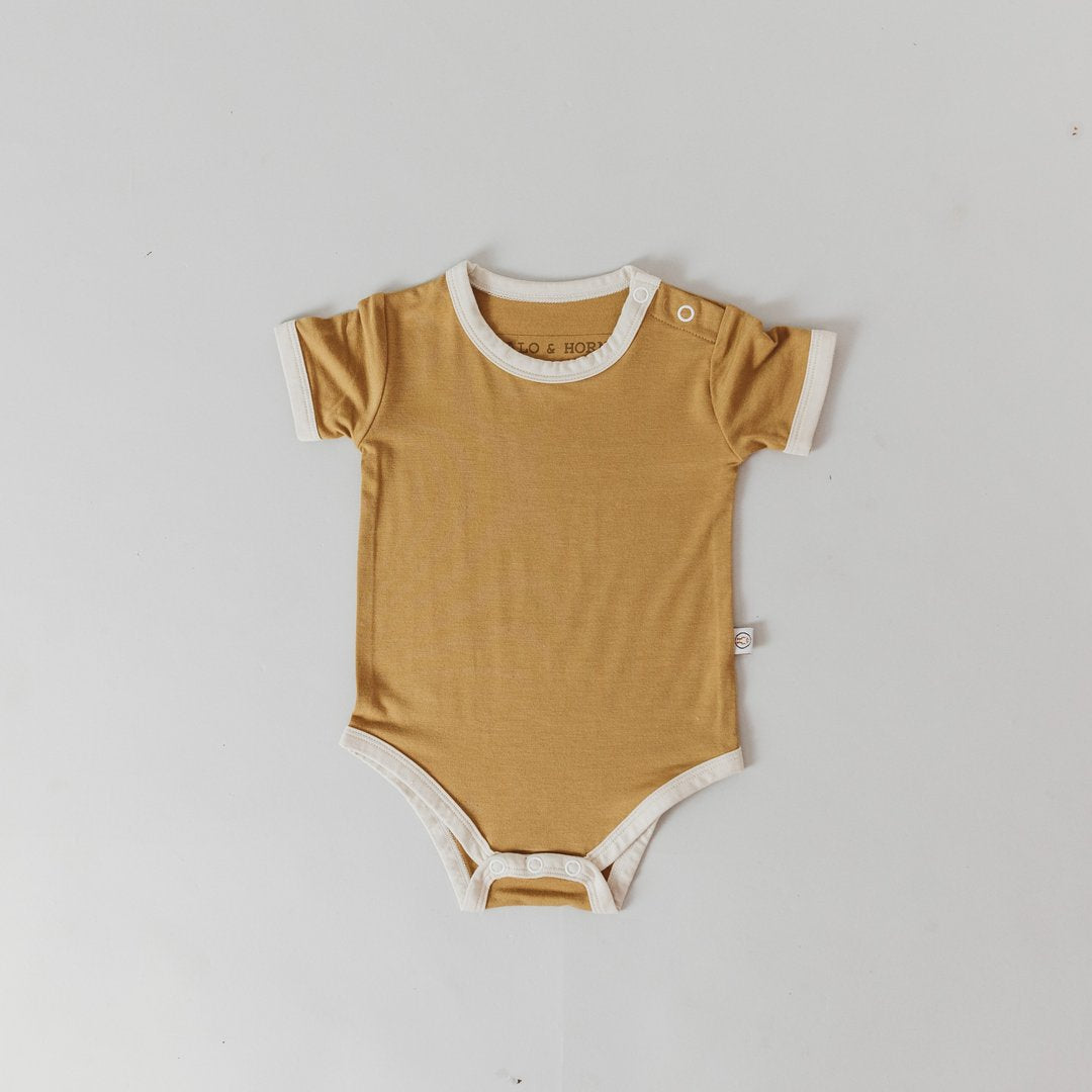 SHORT SLEEVE BAMBOO ONESIE