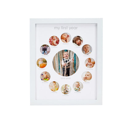 My First Year Round Frame