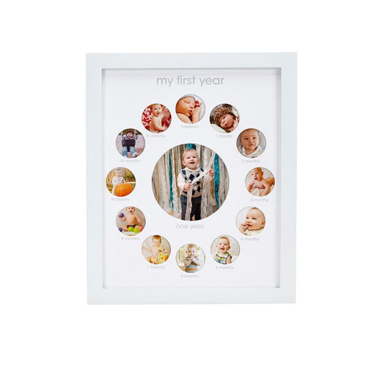 My First Year Round Frame