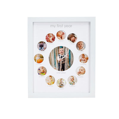 My First Year Round Frame