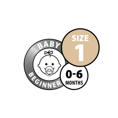Bibs Dummies Twin Pack Size 1