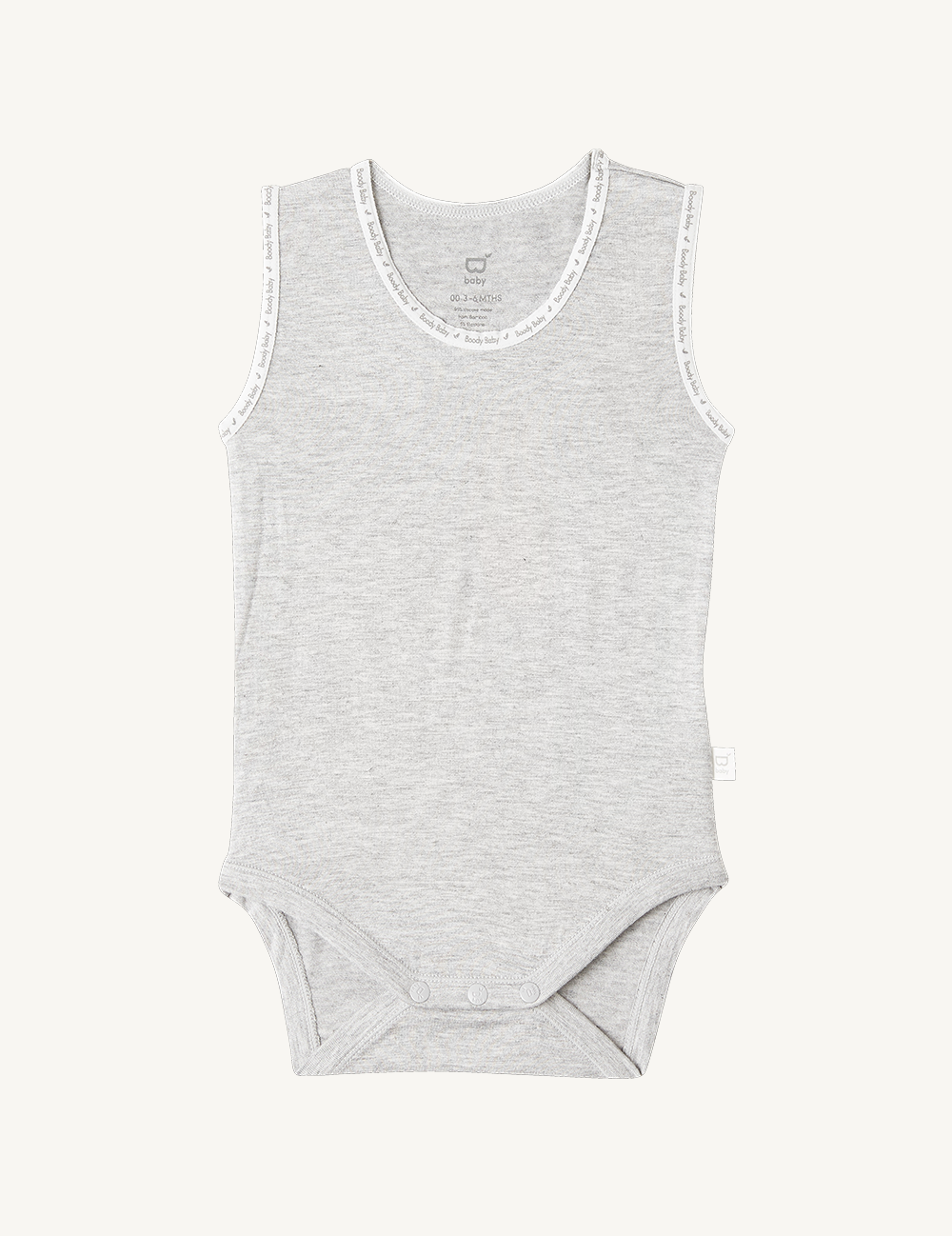 BOODY BABY SLEEVELESS BODYSUIT