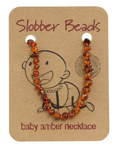 Slobber Toddler Amber Necklace