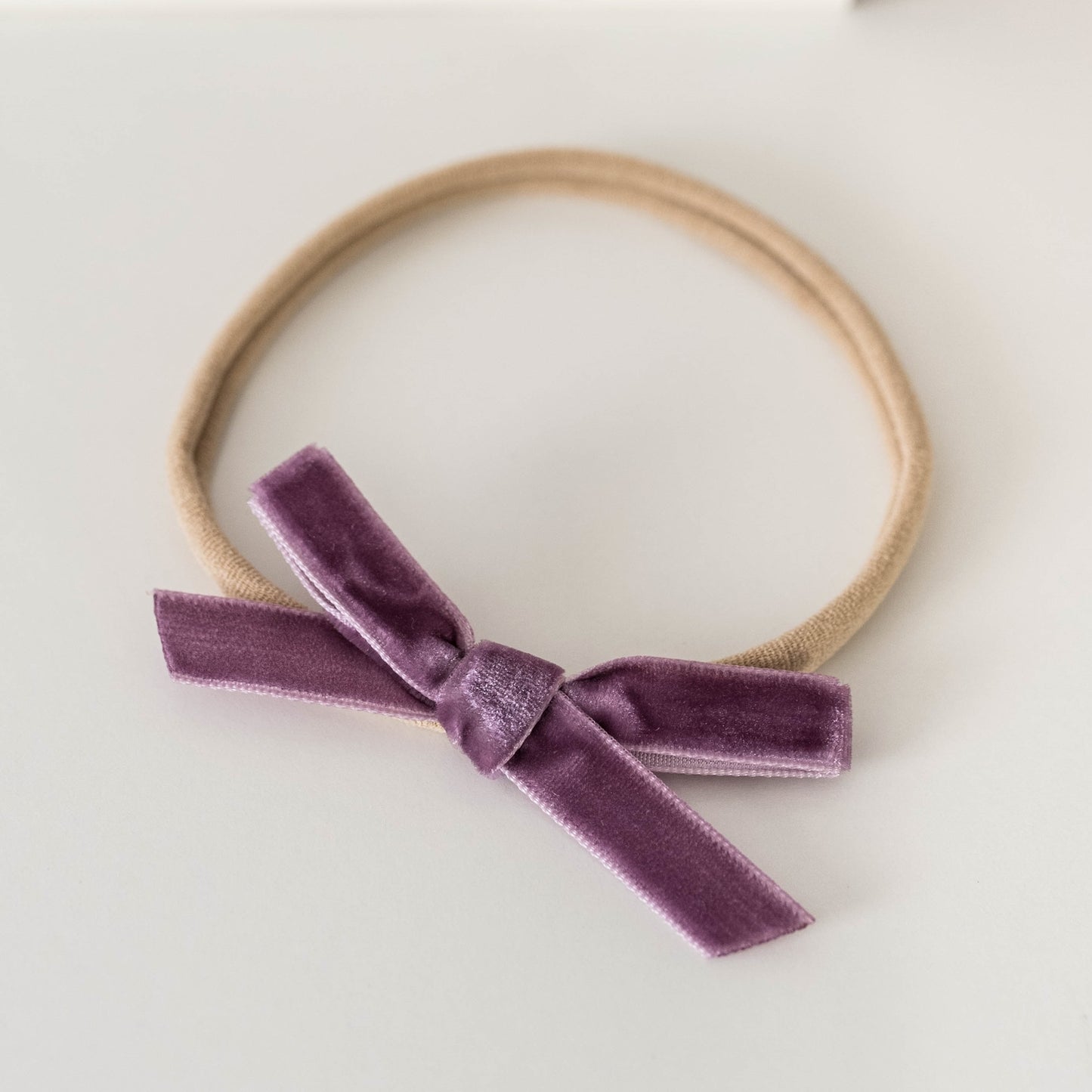Petit Velvet Bow Headband