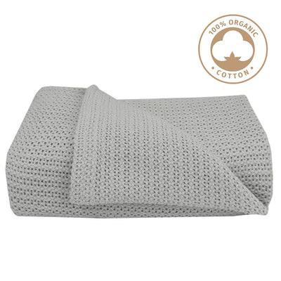 Organic Bassinet/Cradle Cell Blanket