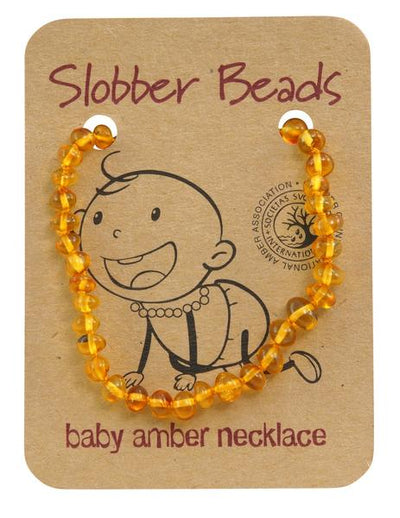 Slobber Baby Amber Necklace
