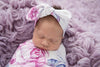 Top Knot Headband Lilac Skies | Snuggle Hunny Kids