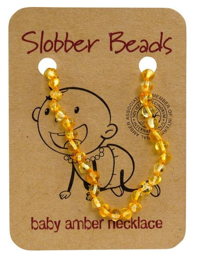 Slobber Baby Amber Necklace