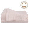 Organic Bassinet/Cradle Cell Blanket