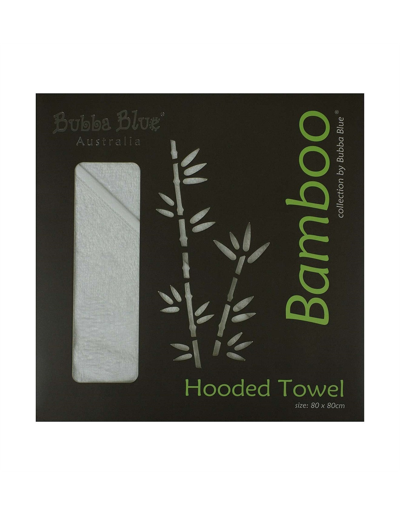 Bubba blue online bamboo hooded towel