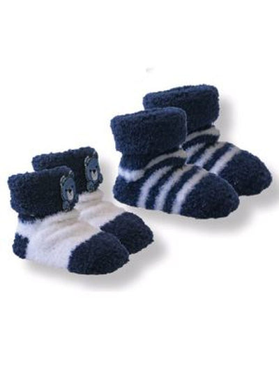 Chenille Bootie Socks 2 Pack