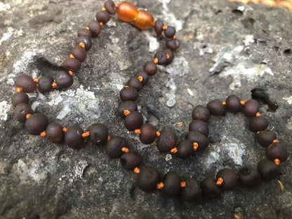 Slobber Toddler Amber Necklace