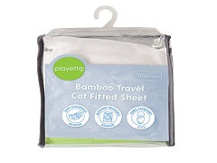 Travel Cot Bamboo Fitted Sheet