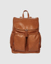 OiOi FAUX LEATHER NAPPY BACKPACK