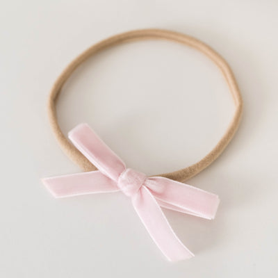 Petit Velvet Bow Headband