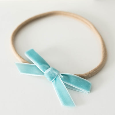 Petit Velvet Bow Headband