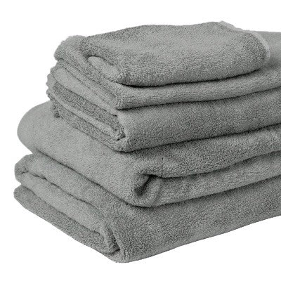 Organic Bamboo Bath Towel Natural Grey