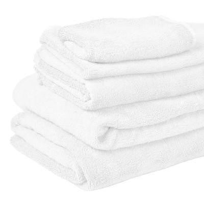 Organic Bamboo Bath Towel White