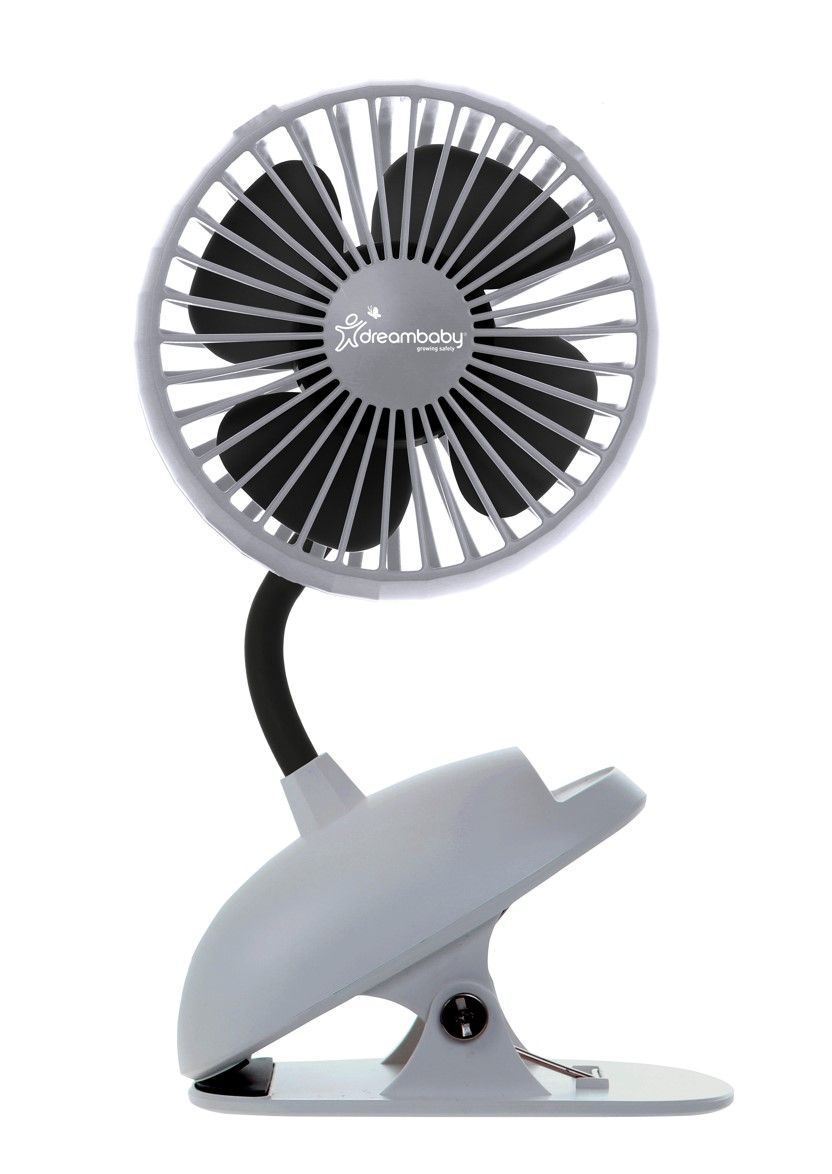 USB RECHARGEABLE CLIP ON FAN