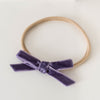Petit Velvet Bow Headband