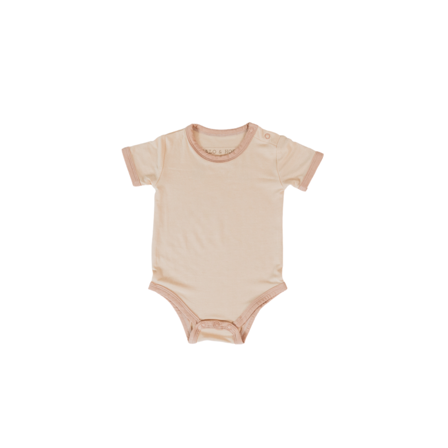 SHORT SLEEVE BAMBOO ONESIE