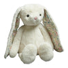 PLUSH BUNNY WITH FLORAL EARS